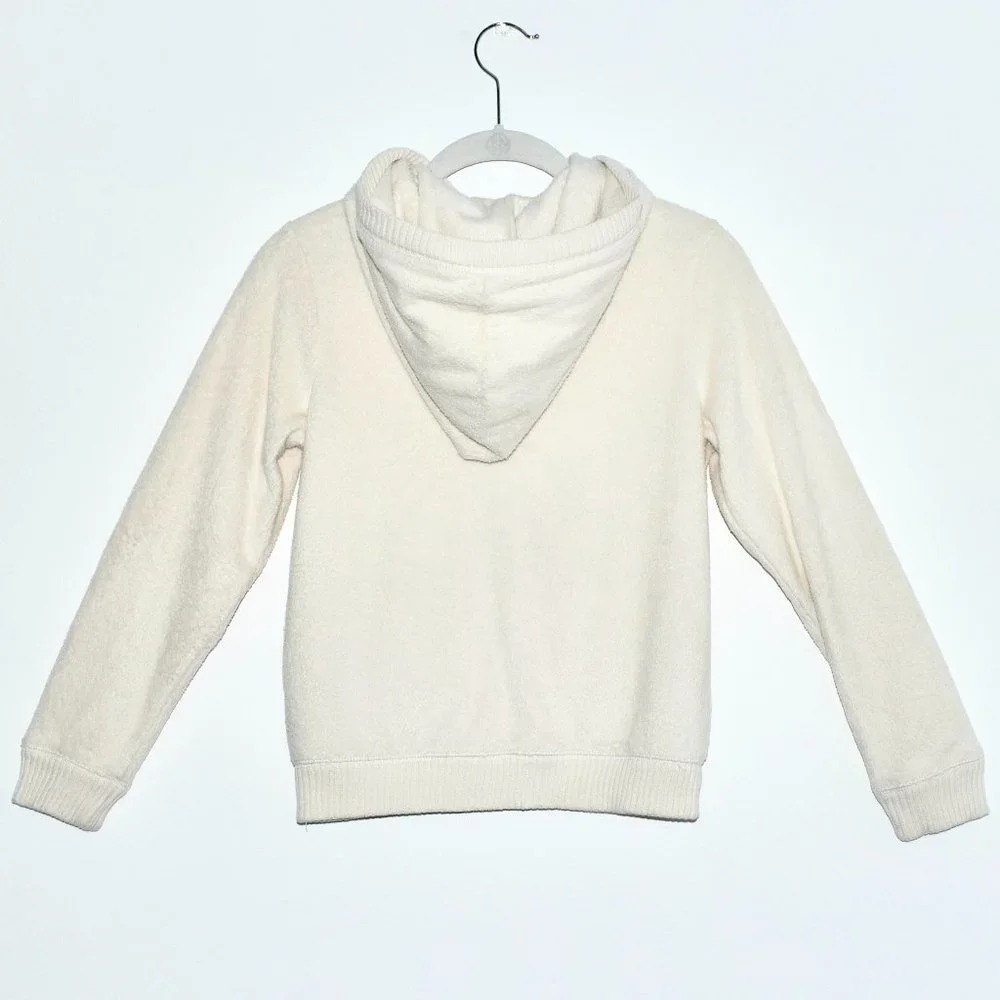 GapKids SUPER Soft Inside and Out Hoodie Sweater with Buttons - Large (1…